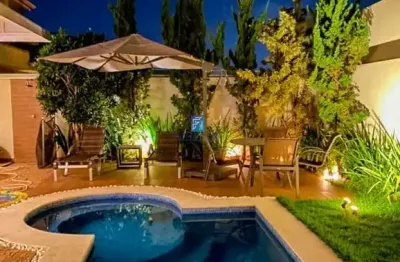 Casa de condomínio para venda em condominio santa monica ii de 254.00m² com 3 quartos, 3 suites e 4 garagens