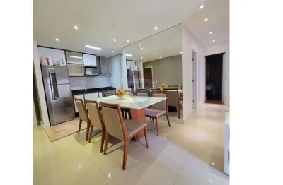 Apartamento para venda em jardim das samambaias de 73.00m² com 3 quartos, 1 suite e 1 garagem
