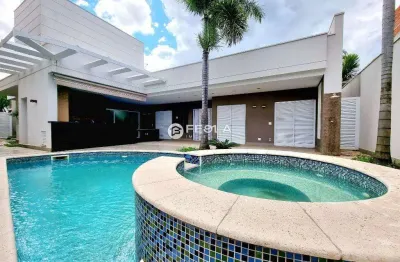 Casa de condomínio para venda em jardim imperador de 320.00m² com 3 quartos, 3 suites e 4 garagens