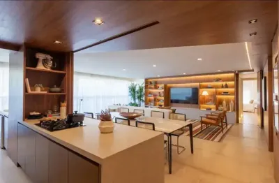 Apartamento para venda em jardim das acácias de 244.00m² com 3 quartos, 3 suites e 2 garagens