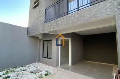 Sobrado para venda em santa cândida de 140.00m² com 3 quartos, 1 suite e 2 garagens