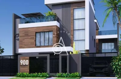 Sobrado para venda em xaxim de 126.00m² com 3 quartos, 1 suite e 2 garagens