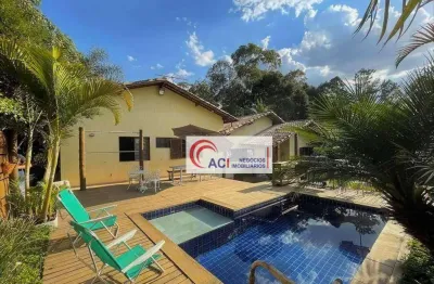 Casa de condomínio para venda em granja viana de 220.00m² com 4 quartos, 1 suite e 6 garagens