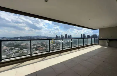 Apartamento para venda em edifício canvas de 344.00m² com 3 quartos, 3 suites e 4 garagens