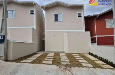 Sobrado para venda em condomínio residencial flamboyant de 80.00m² com 3 quartos, 1 suite e 2 garagens