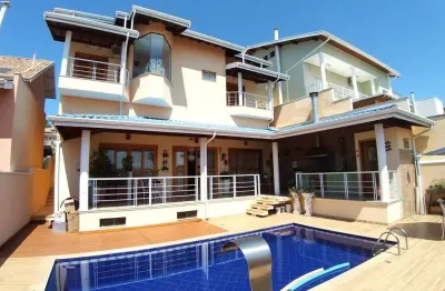 Sobrado para venda em condomínio residencial millennium de 340.00m² com 4 quartos, 4 suites e 4 garagens