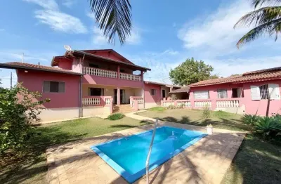 Chácara para venda em jardim monte belo de 404.00m² com 4 quartos, 2 suites e 7 garagens