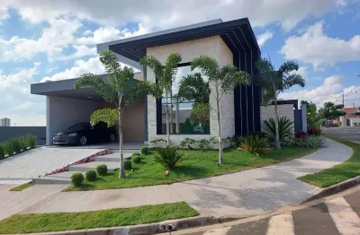Casa de condomínio para venda em condominio jd recanto das aguas de 213.00m² com 3 quartos, 3 suites e 4 garagens