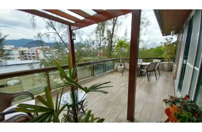 Cobertura para venda em recreio dos bandeirantes de 247.00m² com 3 quartos, 3 suites e 2 garagens