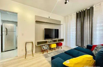 Apartamento para venda em edifício wi-house de 49.00m² com 1 quarto, 1 suite e 1 garagem