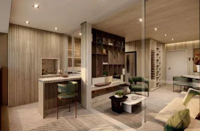 Apartamento para venda em chácara das nações de 87.50m² com 3 quartos, 1 suite e 2 garagens