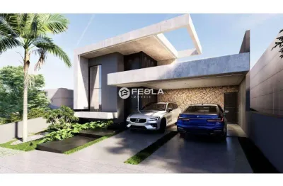 Casa de condomínio para venda em jardim gleba b de 180.00m² com 3 quartos, 1 suite e 2 garagens