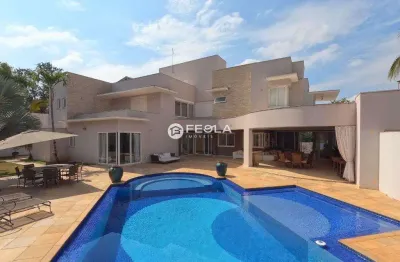 Casa de condomínio para venda em jardim monte carlo de 840.00m² com 4 quartos, 4 suites e 9 garagens