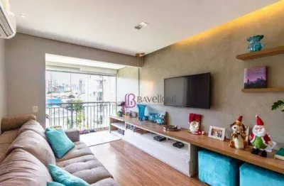 Apartamento para venda em pompeia de 77.00m² com 3 quartos, 1 suite e 2 garagens