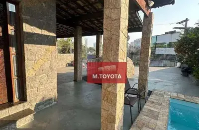 Sobrado para alugar em parque renato maia de 420.00m² com 4 quartos, 3 suites e 6 garagens