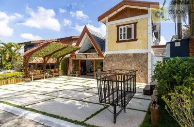 Casa de condomínio para venda em aldeia da serra de 230.00m² com 3 quartos, 1 suite e 2 garagens