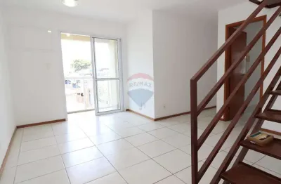 Cobertura para alugar em pechincha de 115.00m² com 3 quartos, 1 suite e 1 garagem