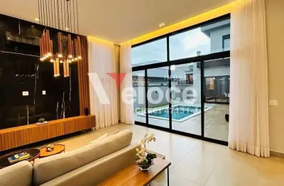 Casa para venda em condomínio residencial mont blanc de 464.00m² com 4 quartos, 3 suites e 4 garagens