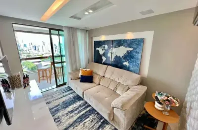 Apartamento para venda em boa viagem de 72.00m² com 3 quartos, 1 suite e 1 garagem