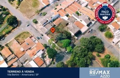 Terreno à venda na Rua Francisco Galassi, S/n, Vila Bertini, Americana