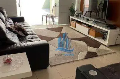 Sobrado para venda em jardim são caetano de 347.00m² com 4 quartos, 3 suites e 6 garagens