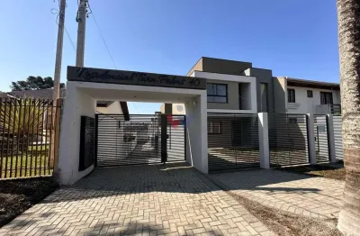 Casa de condomínio para venda em santa cândida de 93.00m² com 2 quartos, 1 suite e 2 garagens