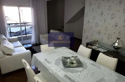 Cobertura para venda em santa maria de 166.00m² com 3 quartos, 1 suite e 2 garagens