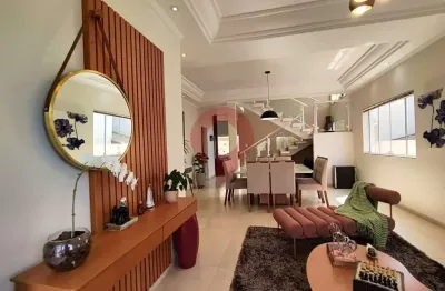 Casa de condomínio para venda em jardim recanto de 250.00m² com 3 quartos, 3 suites e 4 garagens