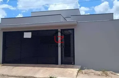 Casa para venda em residencial girassol de 145.00m² com 3 quartos, 1 suite e 2 garagens