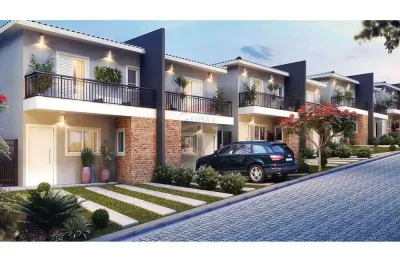 Casa de condomínio para venda em jardim carolina de 89.71m² com 2 quartos, 2 suites e 2 garagens