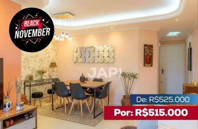 Apartamento para venda em parque residencial eloy chaves de 75.00m² com 2 quartos, 1 suite e 1 garagem