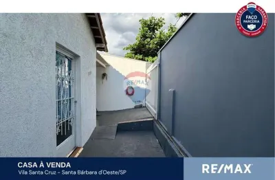 Casa para venda em vila santa cruz de 73.17m² com 2 quartos e 2 garagens