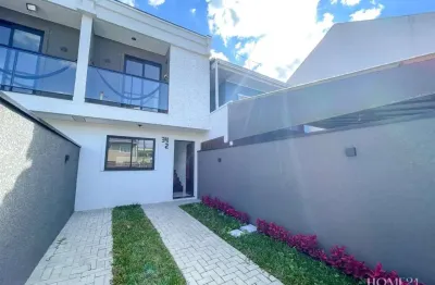 Sobrado para venda em umbará de 160.00m² com 2 quartos, 2 suites e 2 garagens