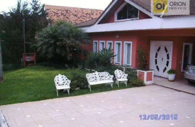 Casa de condomínio para venda em aldeia da serra de 325.00m² com 4 quartos, 4 suites e 3 garagens