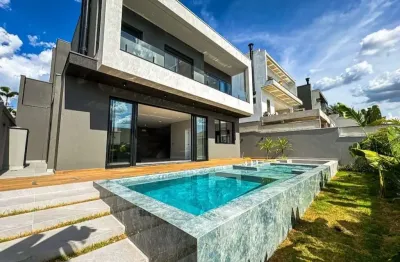 Casa de condomínio para venda em condomínio jardim paradiso de 311.00m² com 3 quartos, 3 suites e 4 garagens