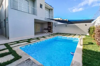 Casa de condomínio para venda em centro (jacaré) de 195.00m² com 3 quartos, 1 suite e 4 garagens