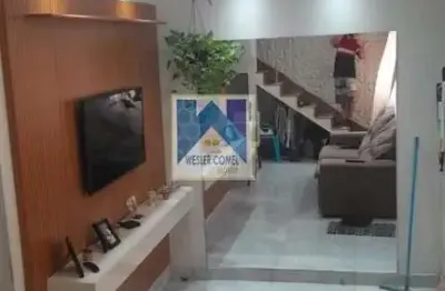 Sobrado para venda em vila brasileira de 65.00m² com 2 quartos e 2 garagens