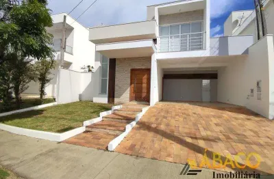 Sobrado para venda em condomínio residencial montreal de 190.00m² com 3 quartos, 1 suite e 4 garagens