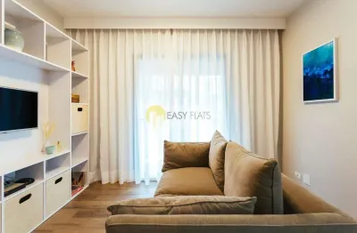 Flat para alugar em paraíso do morumbi de 40.00m² com 1 quarto, 1 suite e 1 garagem