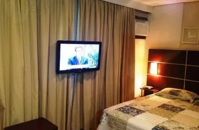 Flat para alugar em chácara santo antônio (zona sul) de 28.00m² com 1 quarto, 1 suite e 1 garagem