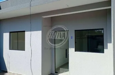 Casa para venda em matinhos de 52.00m² com 2 quartos e 3 garagens