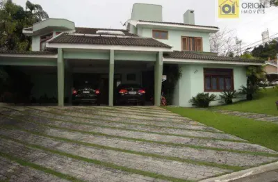 Casa de condomínio para venda em aldeia da serra de 402.00m² com 4 quartos, 1 suite e 3 garagens