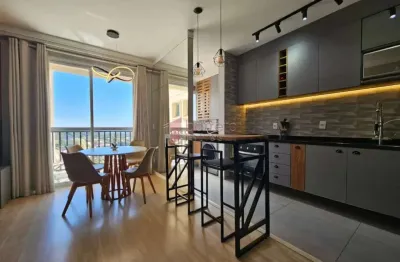 Apartamento para venda em bosque dos jacarandás de 77.00m² com 2 quartos, 1 suite e 2 garagens