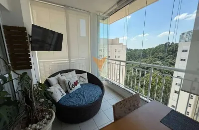 Apartamento para venda em tamboré de 132.00m² com 3 quartos, 1 suite e 2 garagens