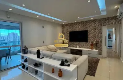 Apartamento para venda em jardim santa mena de 168.00m² com 3 quartos, 3 suites e 3 garagens