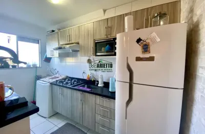 Apartamento para venda em vossoroca de 44.00m² com 2 quartos e 1 garagem