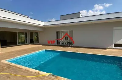 Casa de condomínio para venda em santa eliza de 321.00m² com 3 quartos, 3 suites e 4 garagens