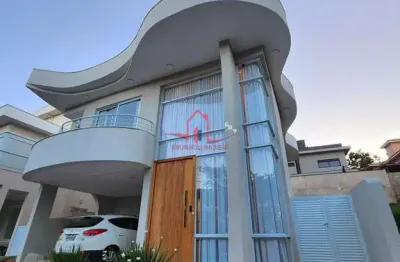 Casa para venda em residencial ibi-aram de 287.00m² com 4 quartos, 3 suites e 4 garagens