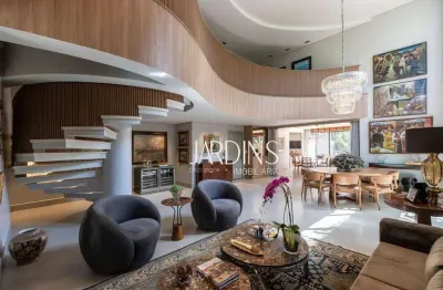 Casa de condomínio para venda em bosque das juritis de 473.00m² com 4 quartos e 4 garagens