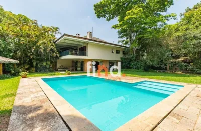 Casa de condomínio para venda em granja viana – parque silvino pereira de 721.00m² com 6 quartos, 2 suites e 9 garagens
